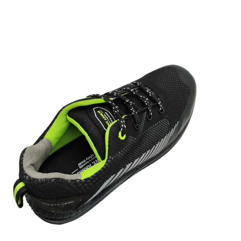 Low Cut Gery High Quality Outdoor Shoes Steel Toe Man Safety Shoes
