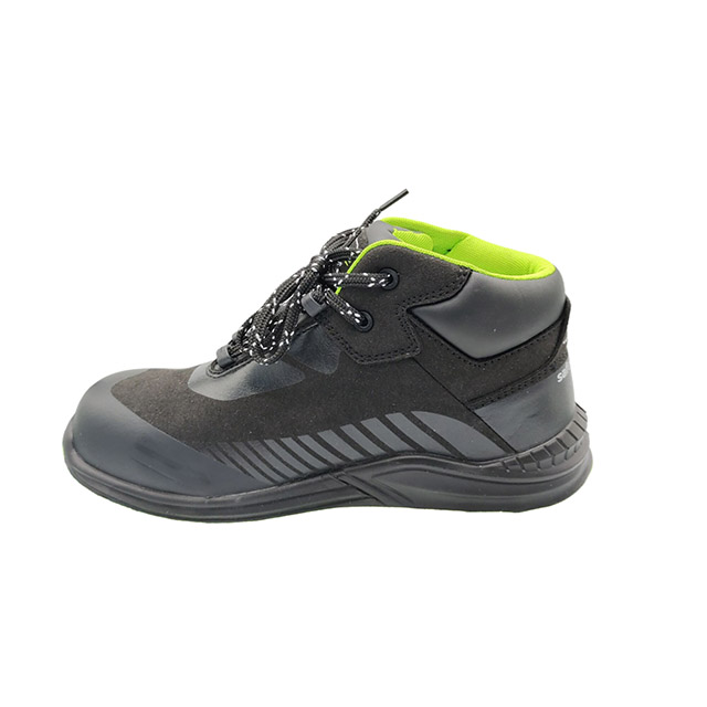 Badun cowhide & anti-ironing cloth anti-smashing anti-stabbing anti-slip insulated 6KV safety shoes