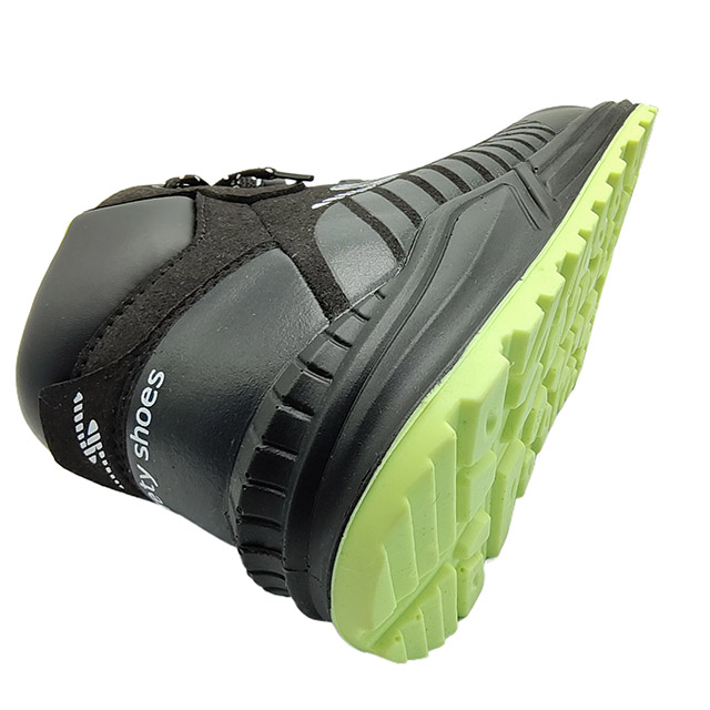 Badun cowhide & anti-ironing cloth anti-smashing anti-stabbing anti-slip insulated 6KV safety shoes