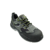 PU rubber outsole CE certified mid cut Split nubuck leather upper safety shoes with PU/TPU sole for heavy industrial