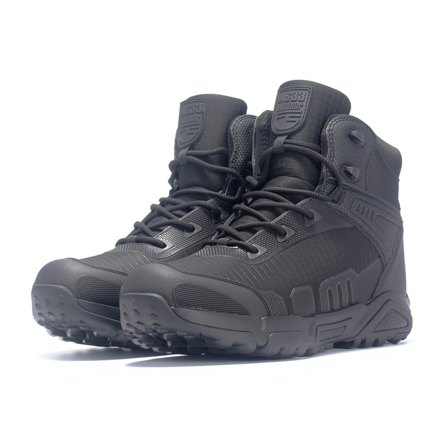 Hot Selling Popular Style Tactical Boots Waterproof Non Slip Fashion Men Hiking Shoes Lightweight Outdoor Sport Shoes
