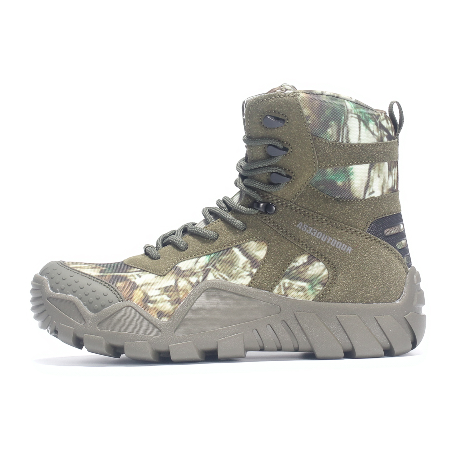 Manufacturers Large Size High Top Tactical Boots Steel Toe Hiking Shoes Tactical Waterproof Boots Desert Tooling Boots