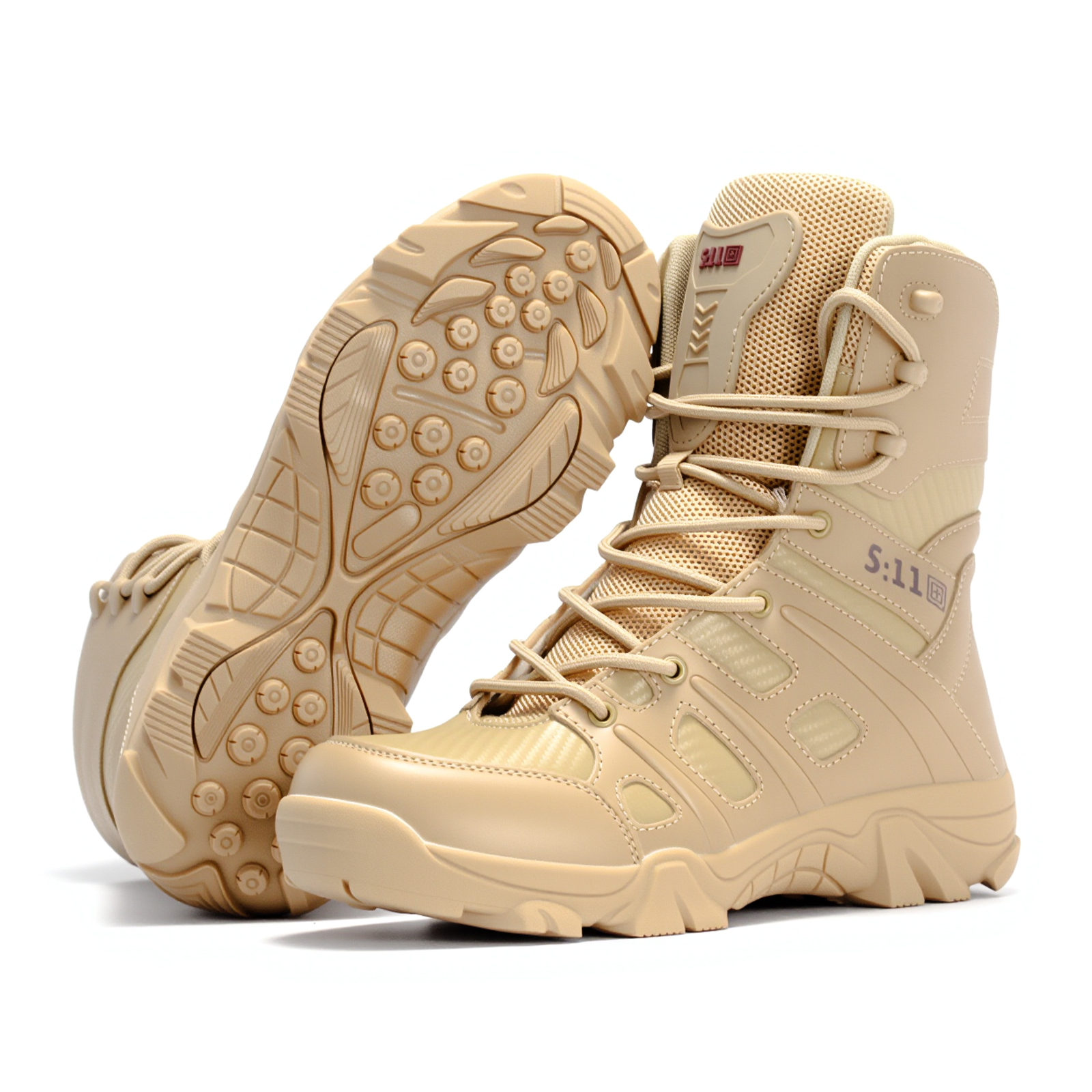 Manufacturers Wholesale Outdoor Men Desert Combat Tactical Boots