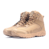 New Fashion Athletic Tactical Boots Lightweight Waterproof Non slip Mountaineering Boots Sand Color Men Mid-cut Boots