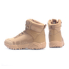 New Fashion Athletic Tactical Boots Lightweight Waterproof Non slip Mountaineering Boots Sand Color Men Mid-cut Boots