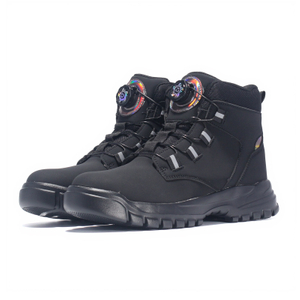 Durable Waterproof Tactical Safety Boots Outdoor Men Work Boots Anti-smash Stab-resistant Safety Oxford wear-resistant Boot