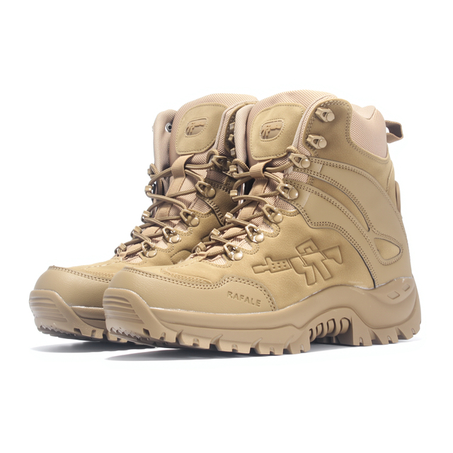 China Newest Design Combat Black Tactical Boots Lightweight Waterproof High Top for Outdoor Use