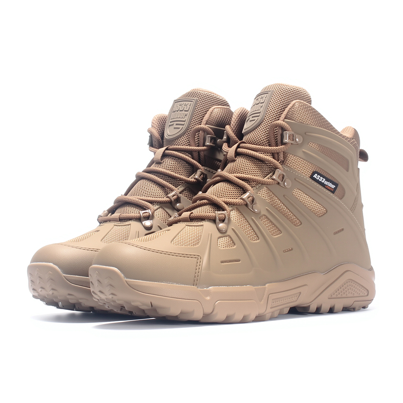 Men's Tactical Combat Boots Desert-Style Waterproof Work Outdoor Sports Shoes for Climbing Hunting Hiking Quality Chaussures 