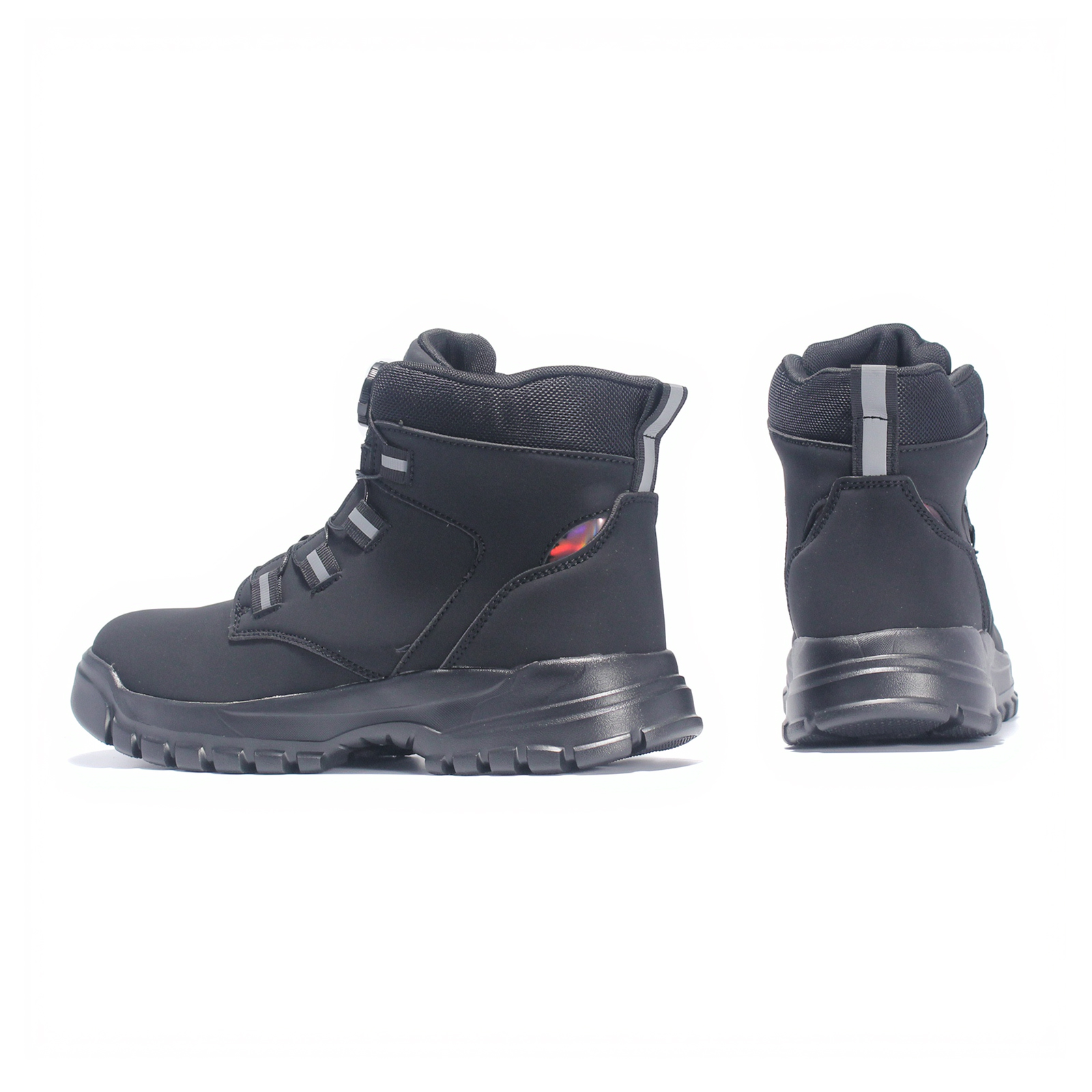 Durable Waterproof Tactical Safety Boots Outdoor Men Work Boots Anti-smash Stab-resistant Safety Oxford wear-resistant Boot