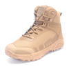 New Fashion Athletic Tactical Boots Lightweight Waterproof Non slip Mountaineering Boots Sand Color Men Mid-cut Boots